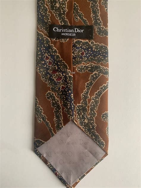 vintage dior tie